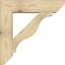 Ekena Millwork Funston Slat Rough Sawn Bracket w/ Offset Brace, Douglas Fir, 8"W x 32"D x 32"H BKT0806X32X32FST06RDF - alternate 4